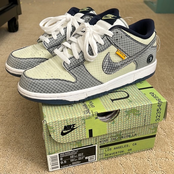 Nike dunk low- Union pistachio 8 - Picture 1 of 8